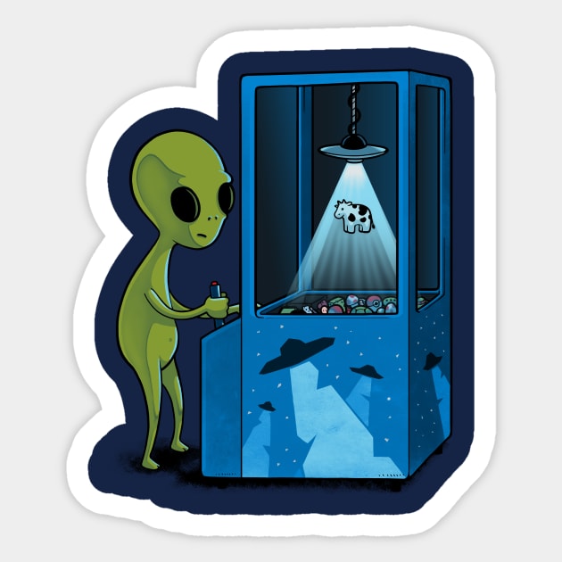 Abduction Game Sticker by Naolito
